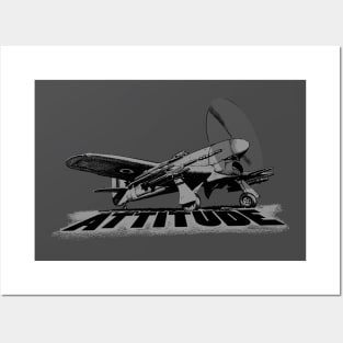 Tailwheel Aircraft with Attitude Posters and Art